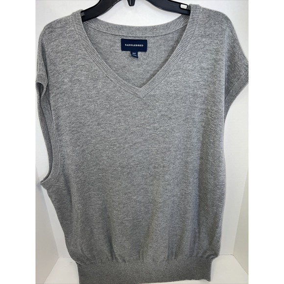 Saddlebred Other - Saddlebred Vest Men's 2XLT Light Gray V Neck